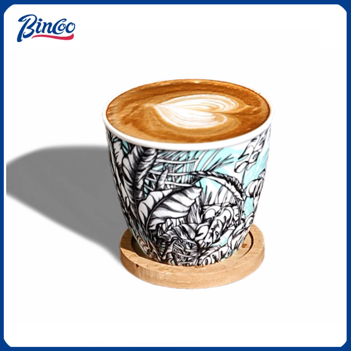 Coffee Tea Flower - BINCOO Keramische Koffiekop Creatieve Jungle Bloemen