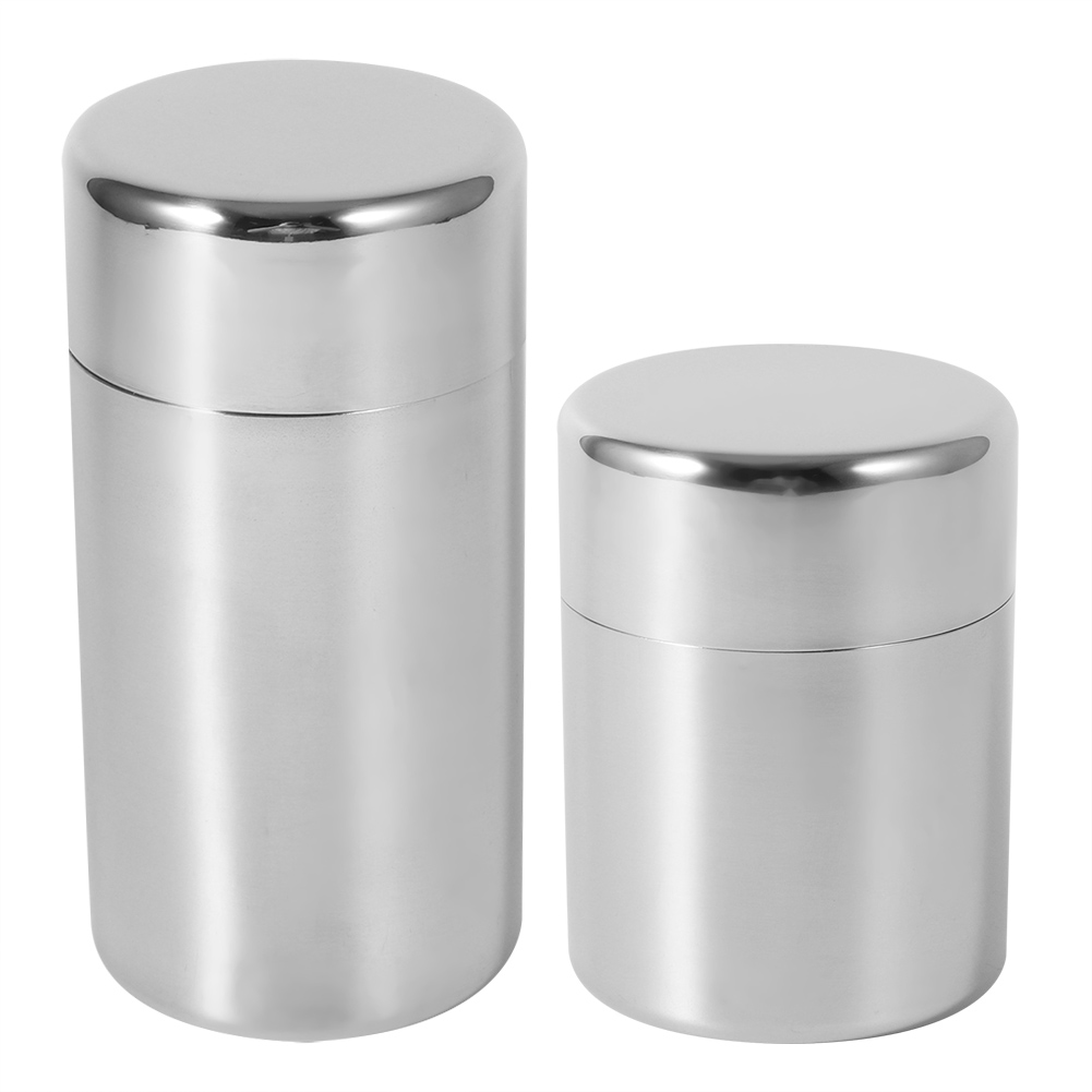 Coffee Tea And Leaf - Roestvrijstalen Theeblaadjes Canisters Thuis Keukenbussen Voor
