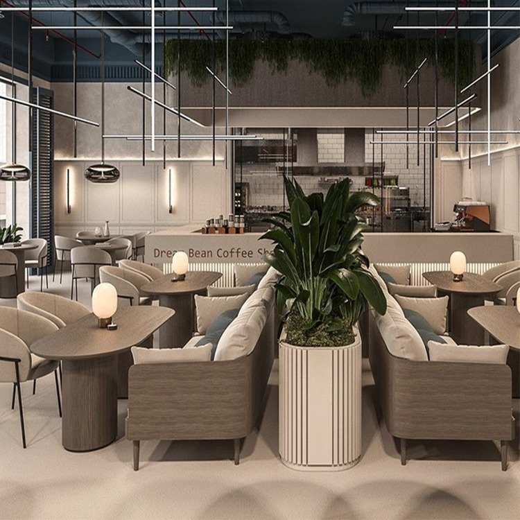 Young Tea Coffee - Creatief lichtgewicht roestvrij staal modern restaurant