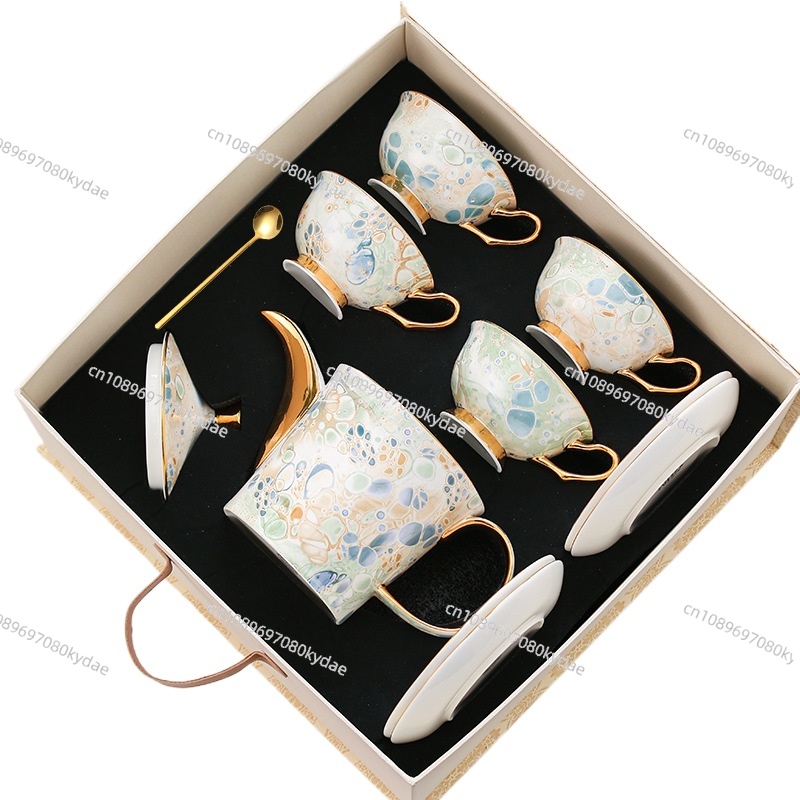 Coffee Tea Flower - Koffiekopje keramiek waterkoker bloem theepot kopje