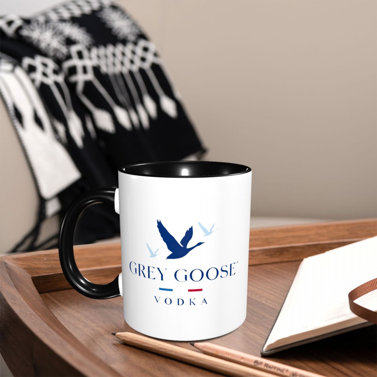 Coffee Tea Vodka - Grey Goose Vodka Mok Grappige keramische