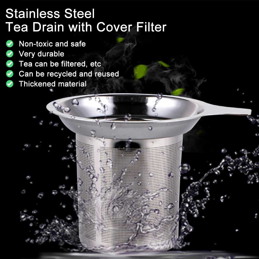 Coffee Tea And Leaf - Thee-Infuser Met Één Handvat Roestvrijstalen Fijnmazige