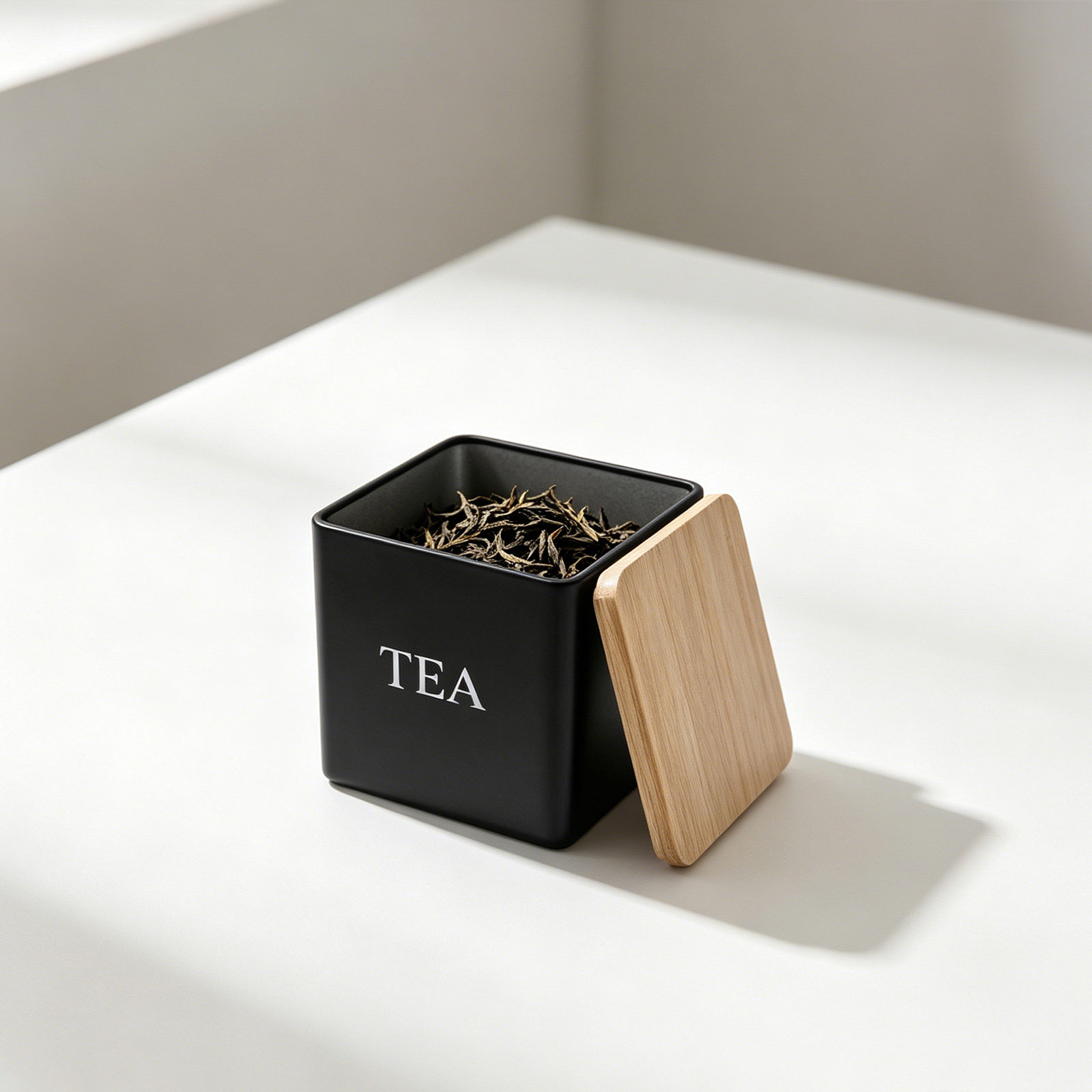 Tea Coffee Sugar Container - 3-delige metalen thee-, koffie- en suikerbusjesset
