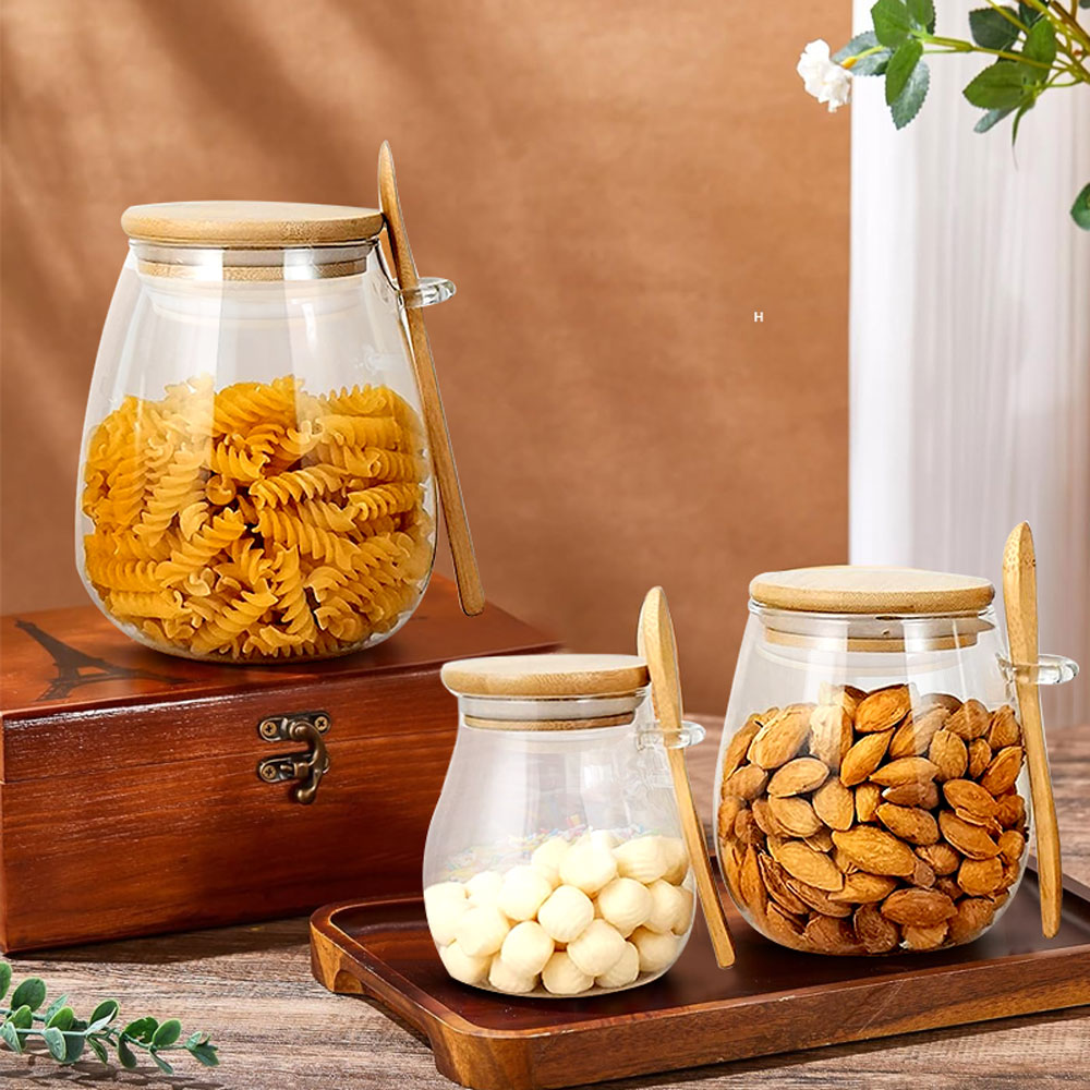 34Oz Verzegelde Glazen Pot Met - Coffee Tea Sugar Canisters recensie en prijs