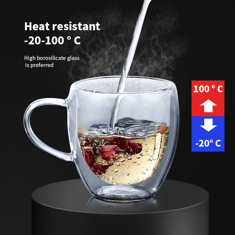 Transparant glas koffiekopje m - Coffee Tea Vodka recensie en prijs