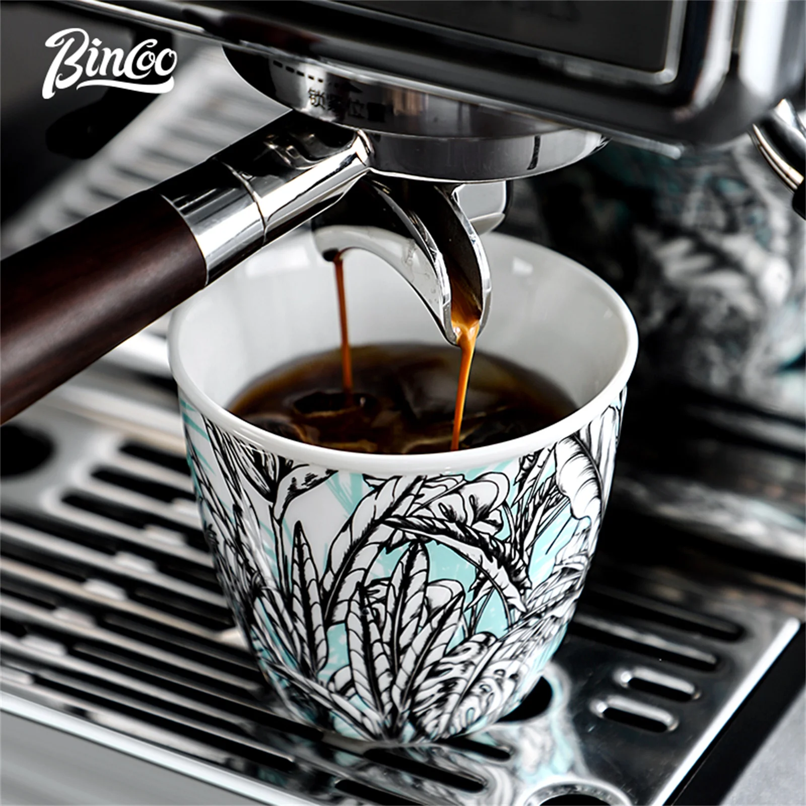 BINCOO Keramische Koffiekop Cr - Coffee Tea Flower recensie en prijs