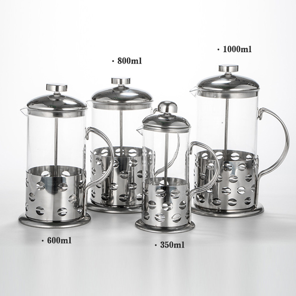 800ml RVS koffiekan met hitteb - Coffee Tea Flower recensie en prijs