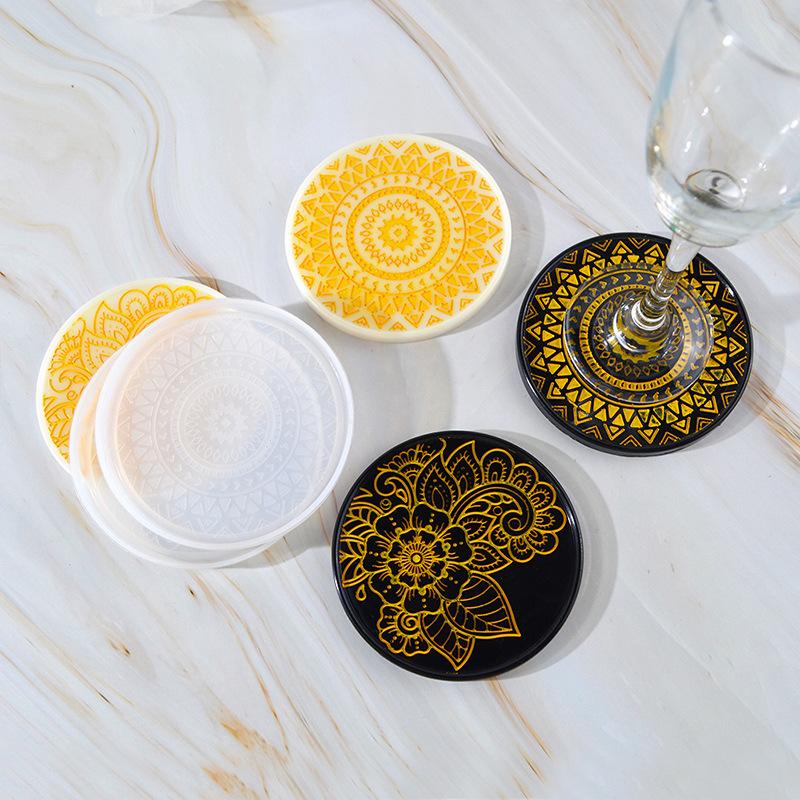 Bloem Coaster Siliconen Mal Ep - Coffee Tea Flower recensie en prijs