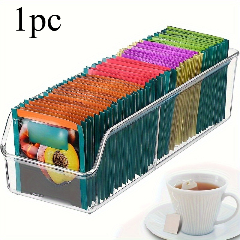 1-delige doorzichtige theezakj - Coffee Tea Drawer Organizer recensie en prijs