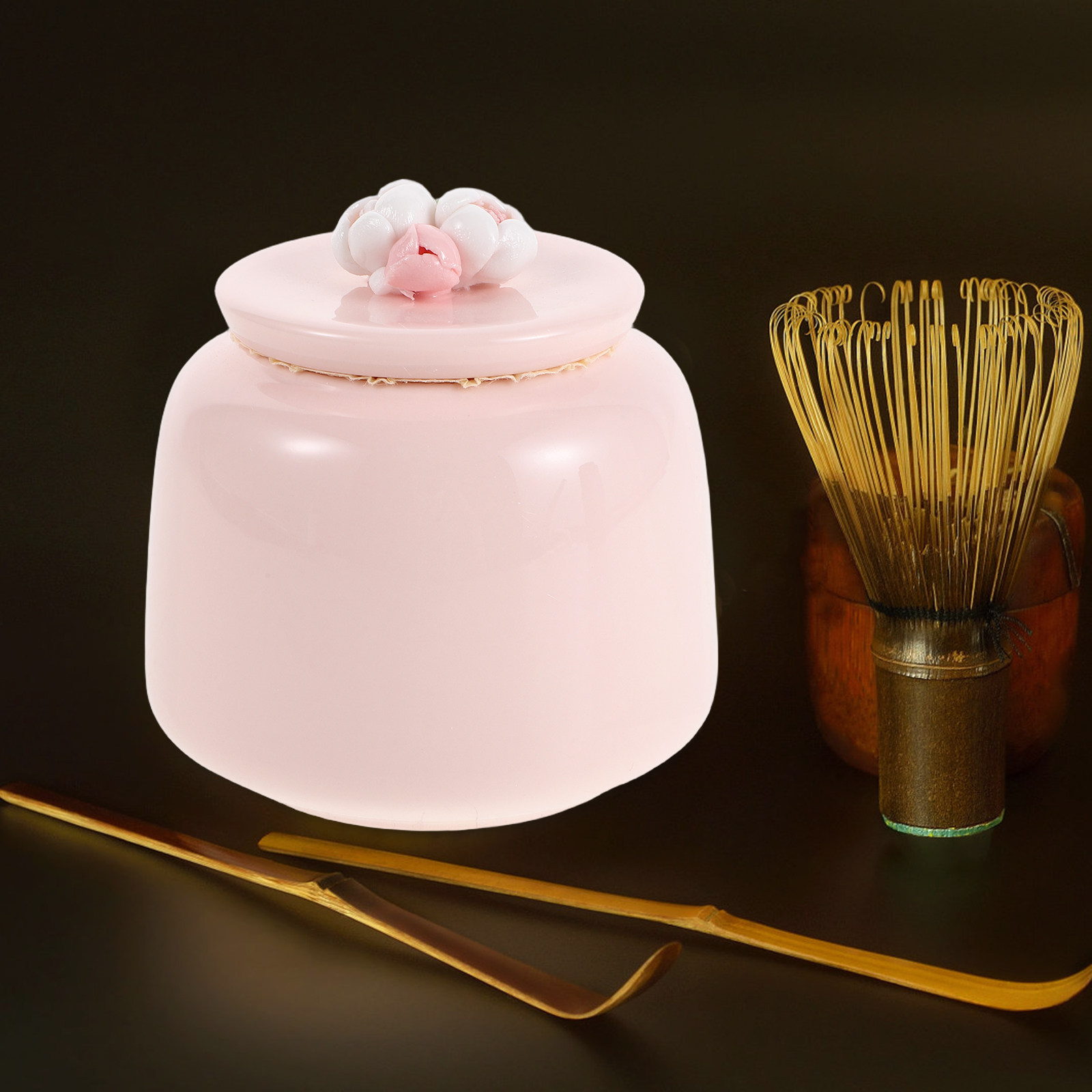 Keramische theepot roze porsel - Coffee Tea Sugar Canisters recensie en prijs
