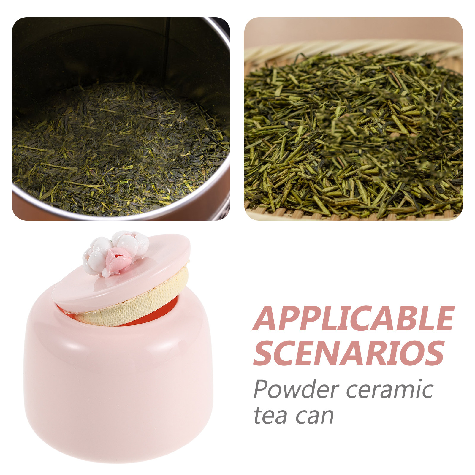 Keramische theepot roze porsel - Coffee Tea Sugar Canisters recensie en prijs