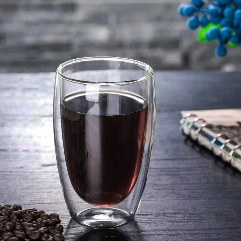 Dubbelwandige glazen koffiebek - Coffee Tea Vodka recensie en prijs