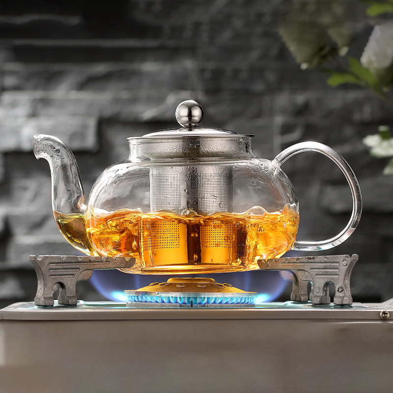 600/800 Ml Hittebestendige Gla - Coffee Tea Flower recensie en prijs