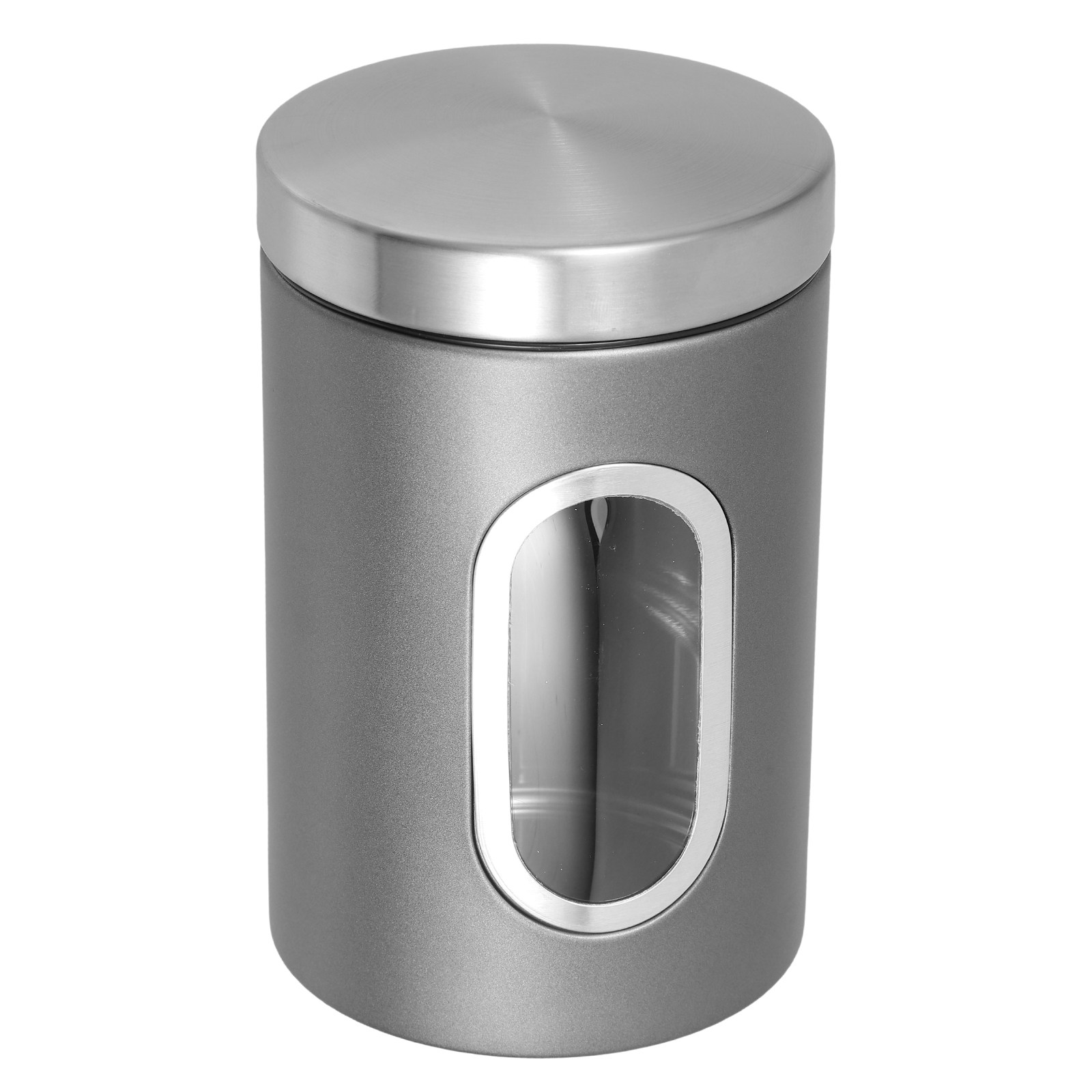 RVS bewaardoos zilvergrijs luc - Tea Coffee Sugar Container recensie en prijs