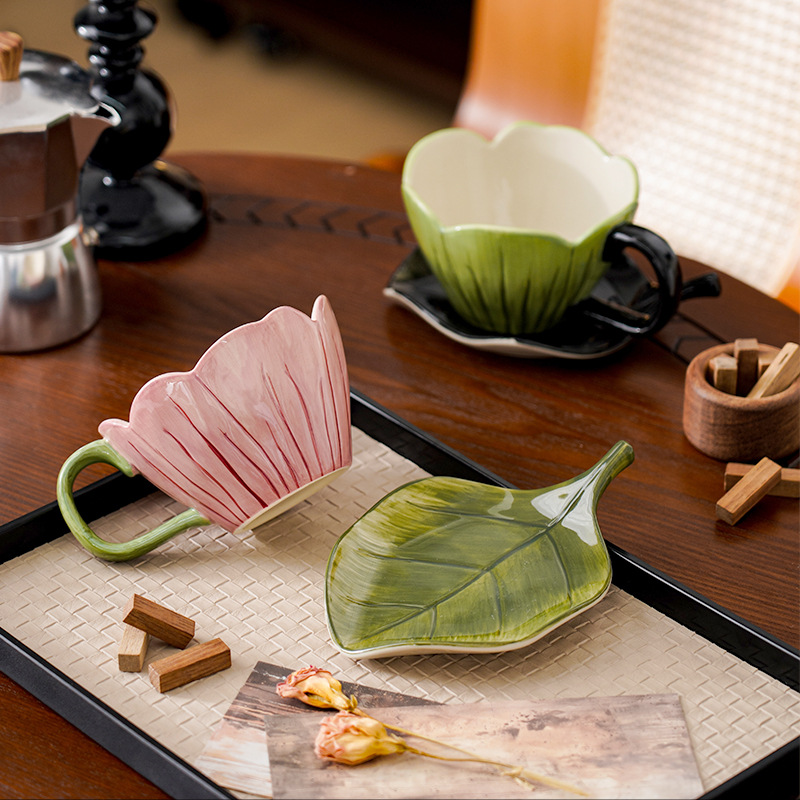 Onregelmatige handgeschilderde - Coffee Tea And Leaf recensie en prijs