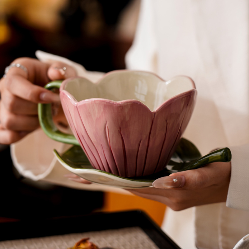Onregelmatige handgeschilderde - Coffee Tea And Leaf recensie en prijs