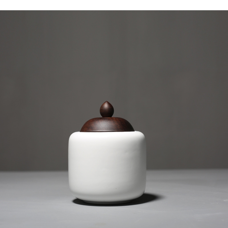 Keramische theepot Houten deks - Tea Coffee Sugar Container recensie en prijs