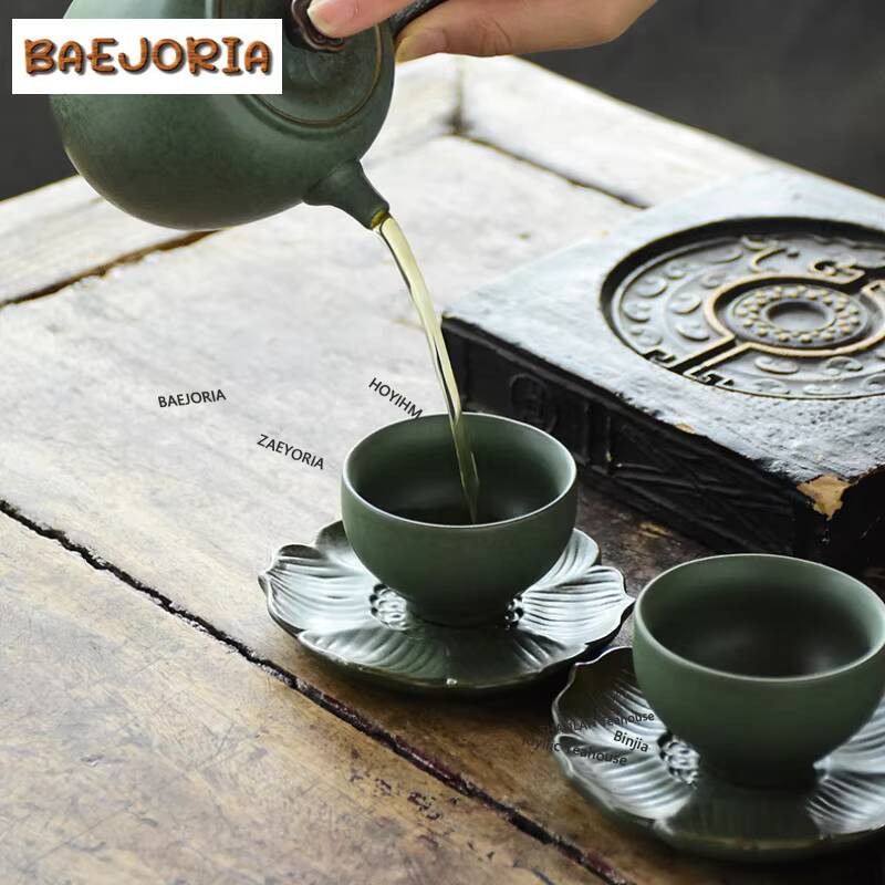 Ruwe aardewerk lotusblad onder - Coffee Tea And Leaf recensie en prijs