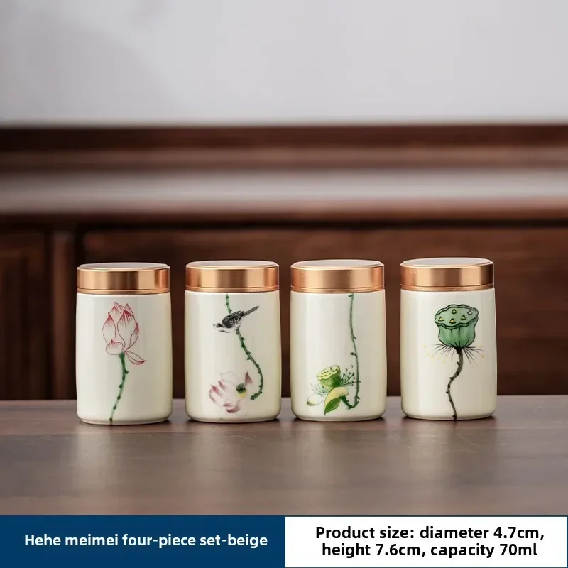 4 STKS/PARTIJ Boutique keramie - Tea Coffee Sugar Container recensie en prijs