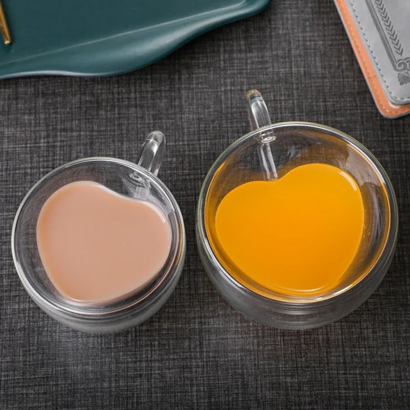 1Pcs Hartvormige Glas Koffie W - Coffee Tea Vodka recensie en prijs