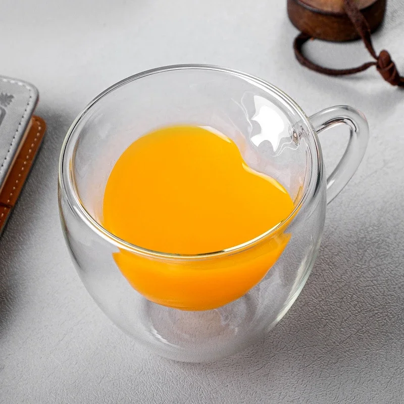 1Pcs Hartvormige Glas Koffie W - Coffee Tea Vodka recensie en prijs