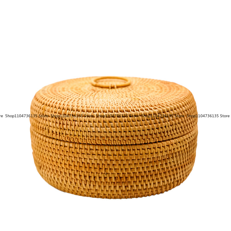 Ronde herfst rotan weven, snoe - Coffee Tea Room recensie en prijs