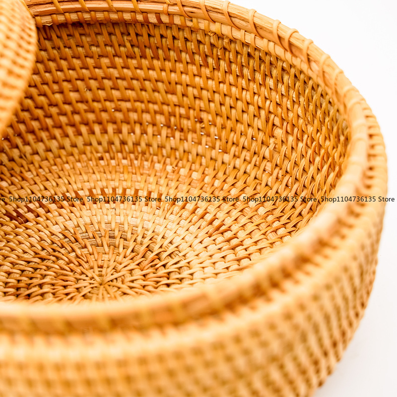 Ronde herfst rotan weven, snoe - Coffee Tea Room recensie en prijs