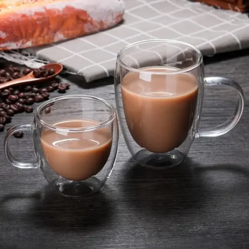 Dubbele bodemwand glazen koffi - Coffee Tea Vodka recensie en prijs