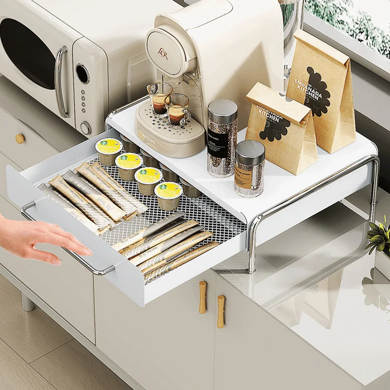 Koffiecapsule opberglade displ - Coffee Tea Drawer Organizer recensie en prijs