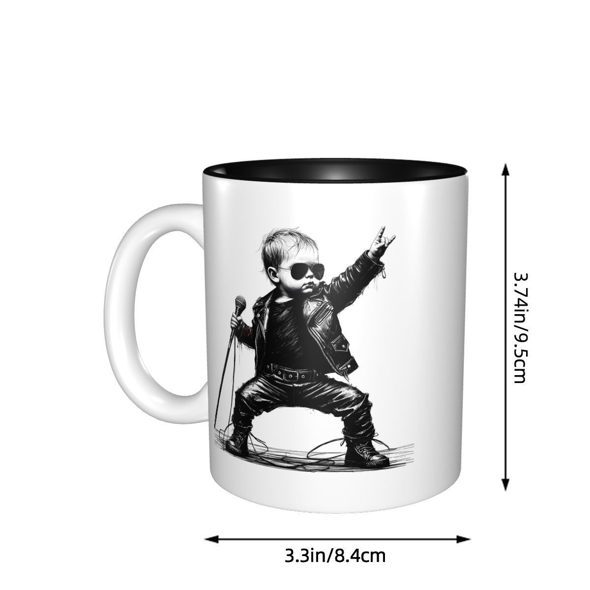 Te jong om deze coole mok te z - Young Tea Coffee recensie en prijs