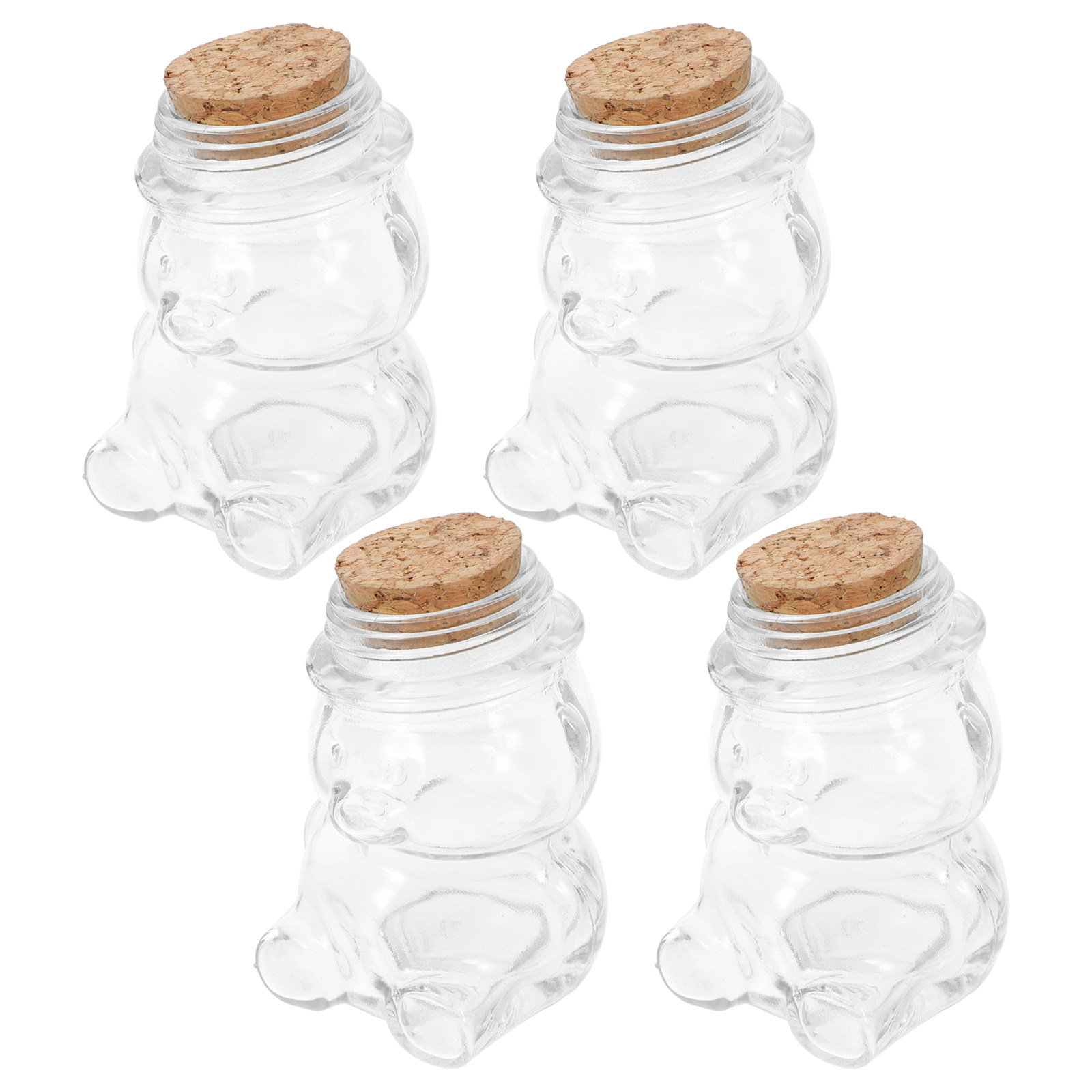 4-delige glazen snoepkruikense - Tea Coffee Sugar Container recensie en prijs