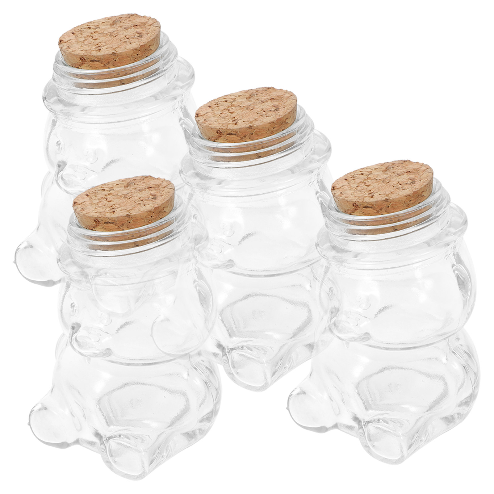 4-delige glazen snoepkruikense - Tea Coffee Sugar Container recensie en prijs