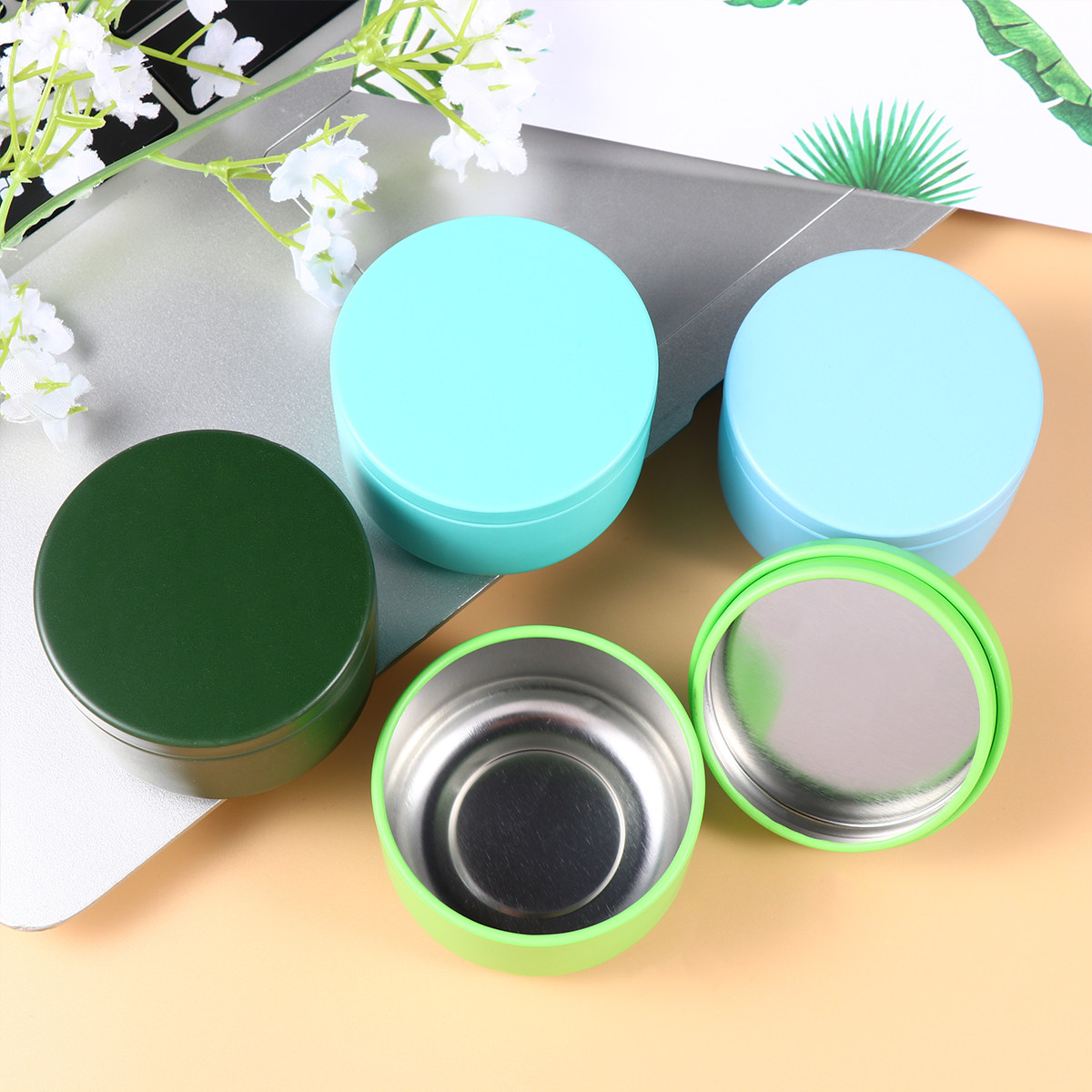 4-delige blikken verzegelde op - Coffee Tea Sugar Canisters recensie en prijs