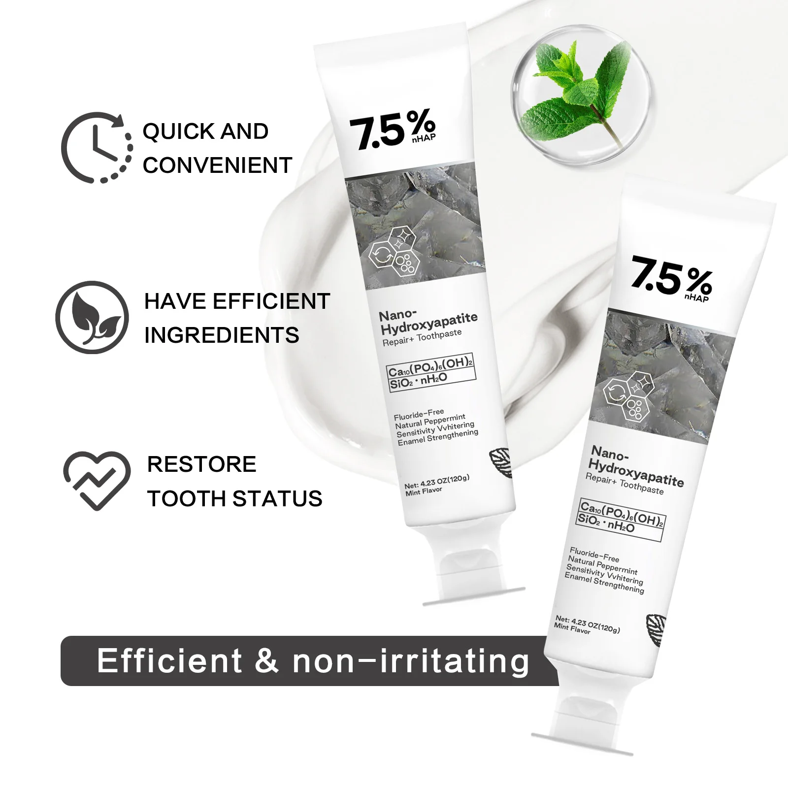 120g Nano Hydroxyapatite Tandp - Coffee Tea Unit recensie en prijs