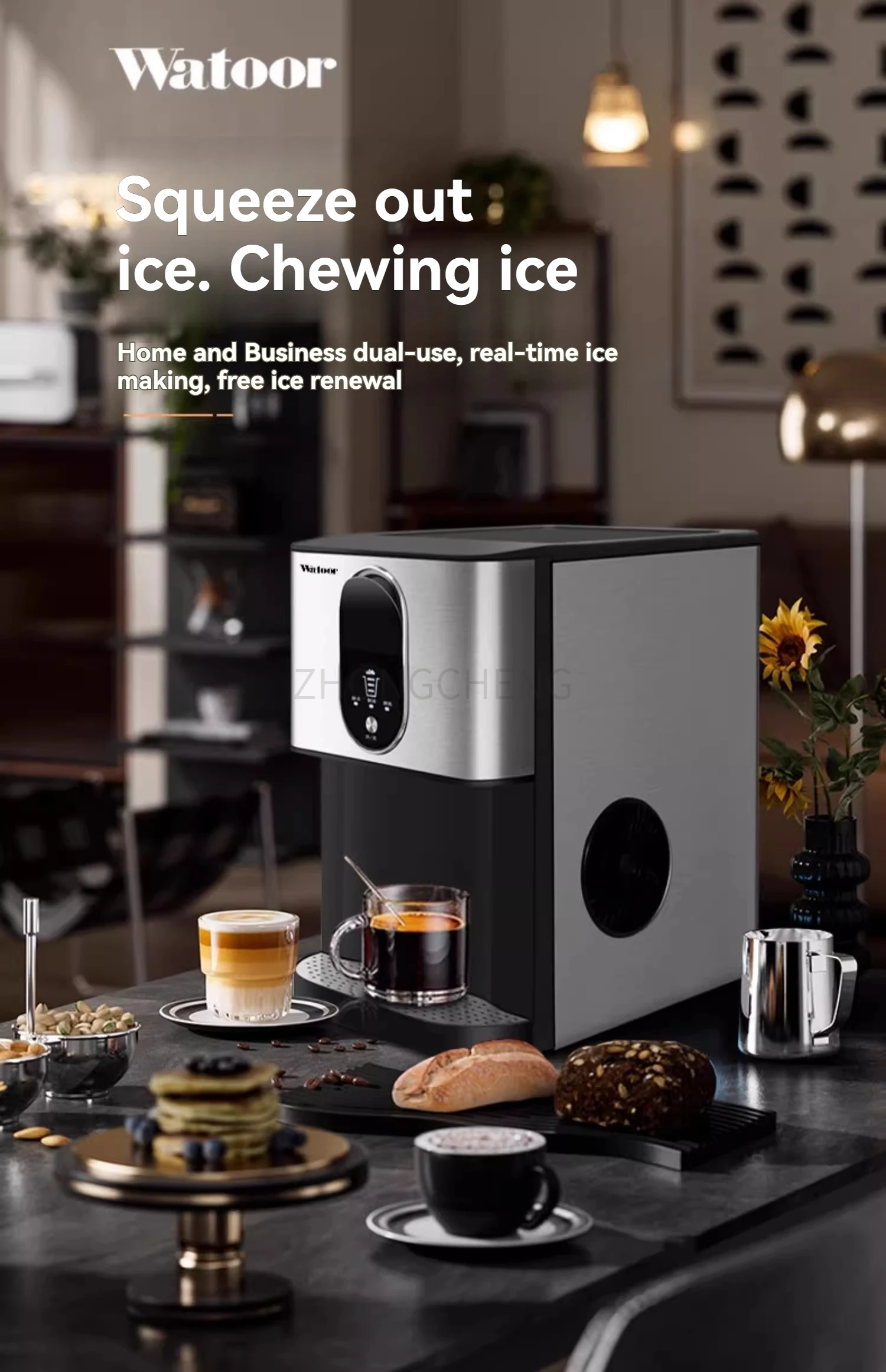 Elektrische ijsmachine, commer - Coffee Tea Room recensie en prijs
