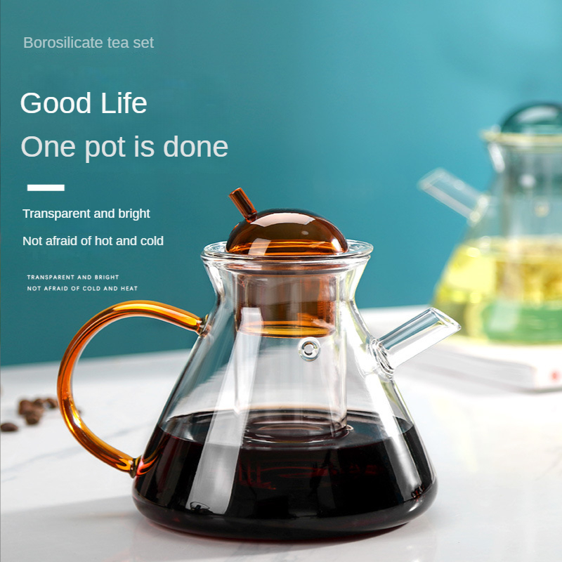 500Ml Noordse Hoge Borosilicaa - Coffee Tea Flower recensie en prijs