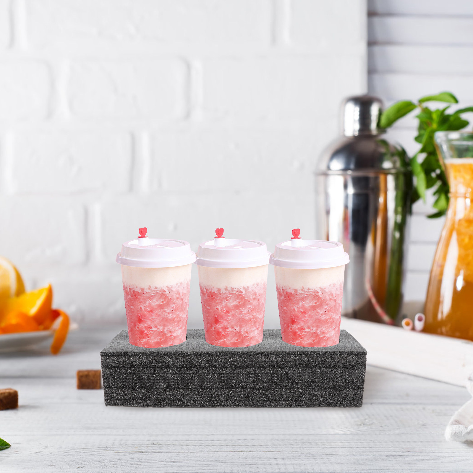 2 Stuks Handige Cup Tray 3-Slo - Coffee Tea Drink recensie en prijs