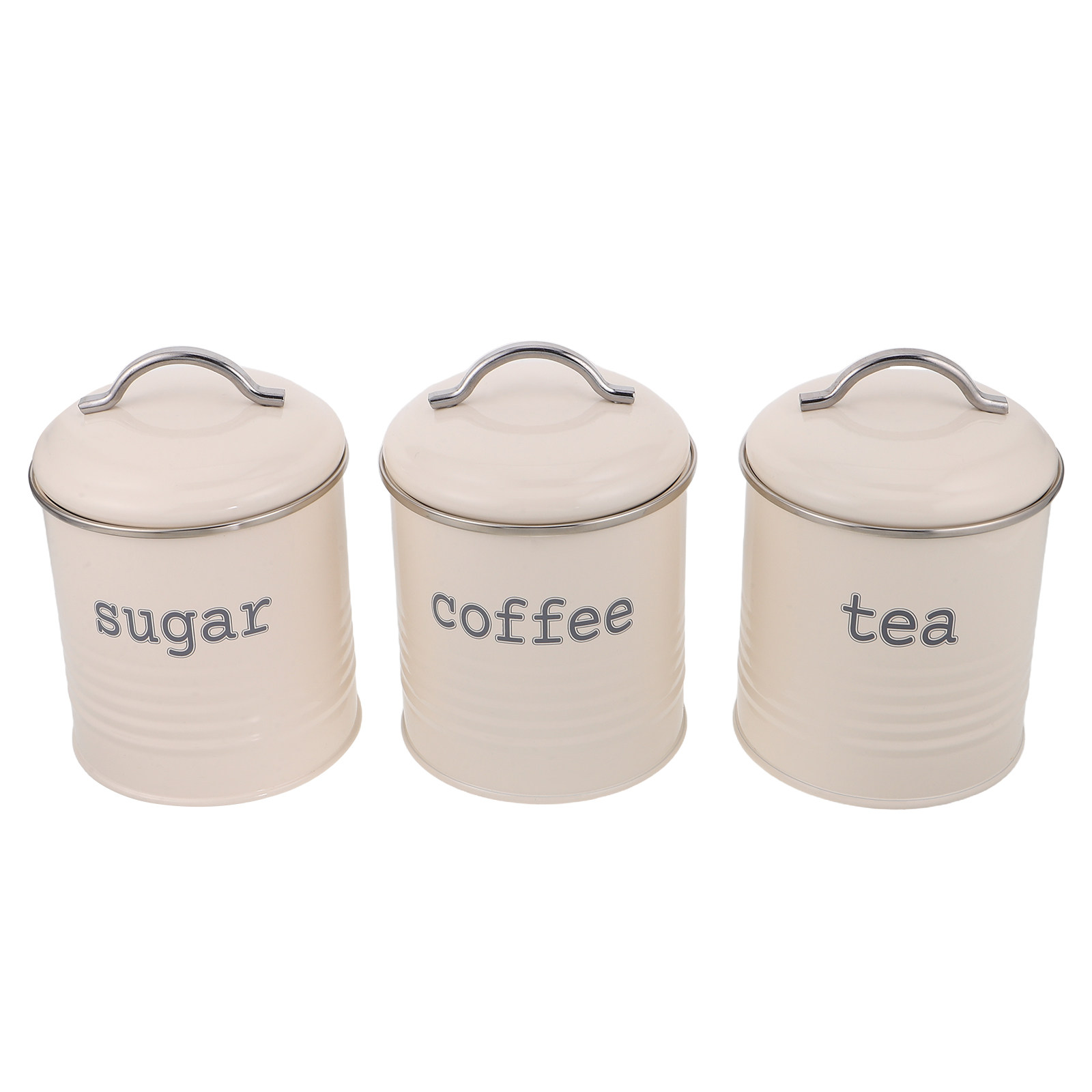 3-delige verzegelde koffiebone - Tea Coffee Sugar Container recensie en prijs