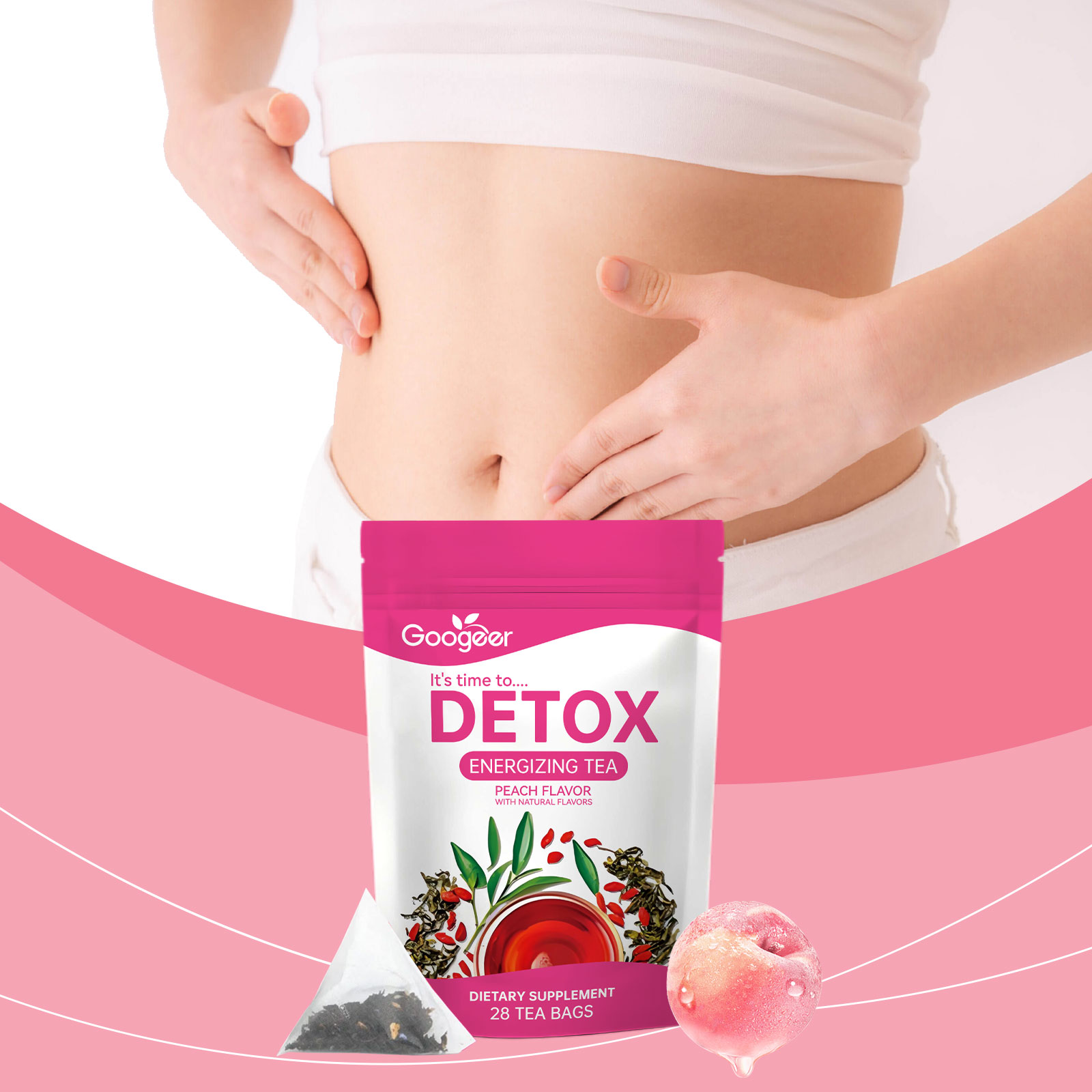Googeer 28pcs Kruiden Detox Th - Coffee Tea For Weight Loss recensie en prijs