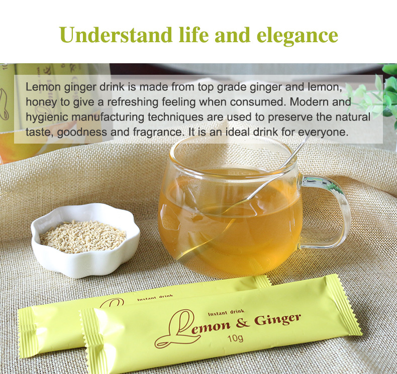 Natuurlijke citroen-gemberthee - Coffee Tea For Weight Loss recensie en prijs