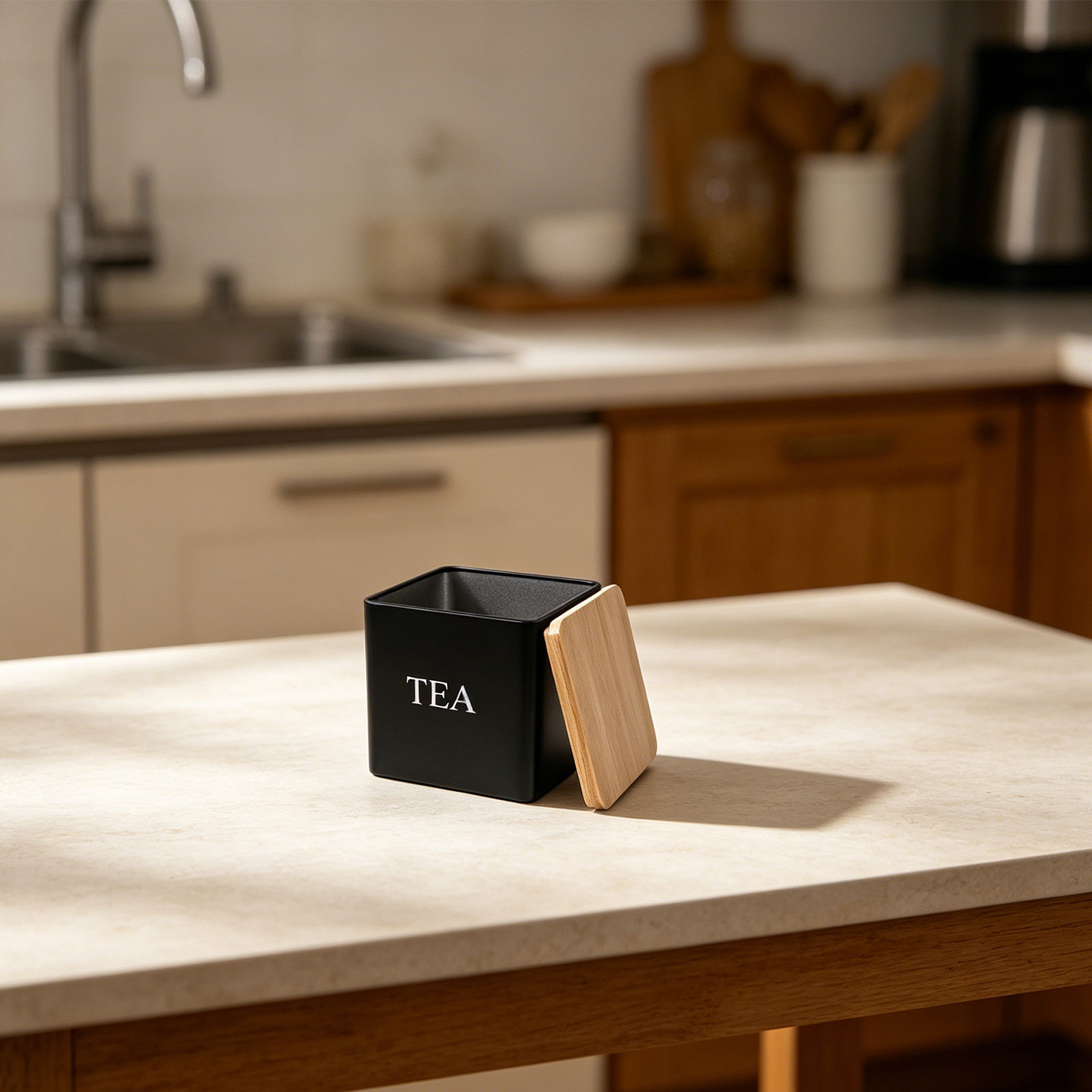 3-delige metalen thee-, koffie - Tea Coffee Sugar Container recensie en prijs