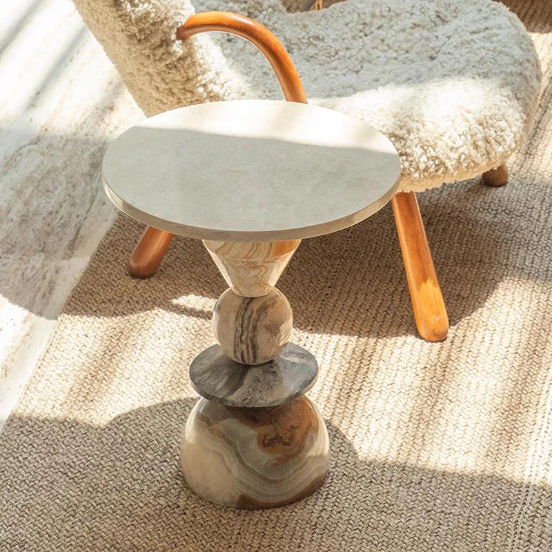 Op maat gemaakte ronde marmere - Coffee Tea Nook recensie en prijs